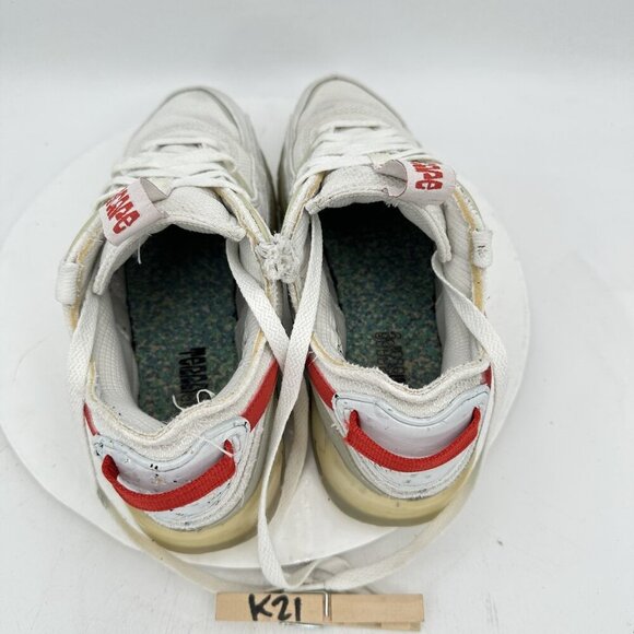 Nike Air Max Terrascape 90 Men Size 8.5 DQ3987-100 Summit White Red Shoes - Picture 6 of 12